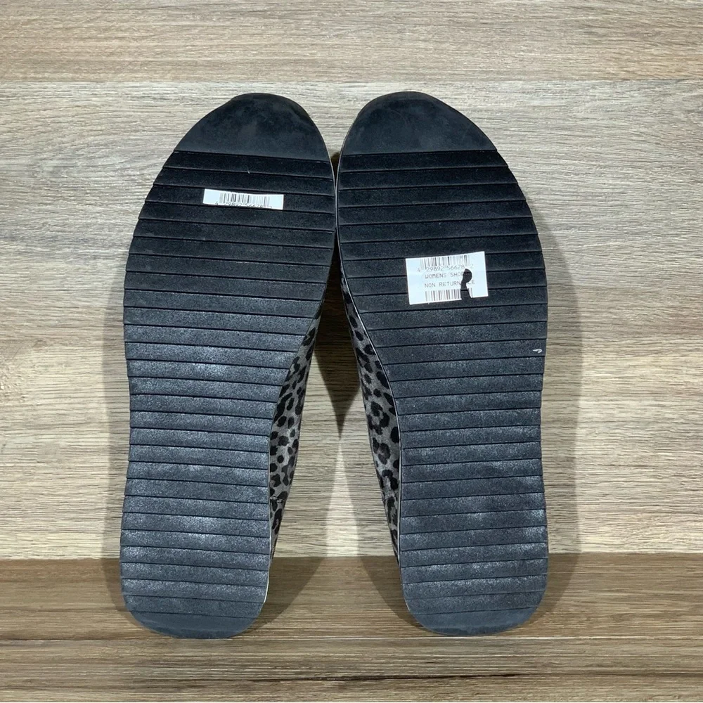 Kenneth Cole Reaction Cameron Chelsea Black and Gray Leopard Slip-on Sneaker 9 - Picture 8 of 10